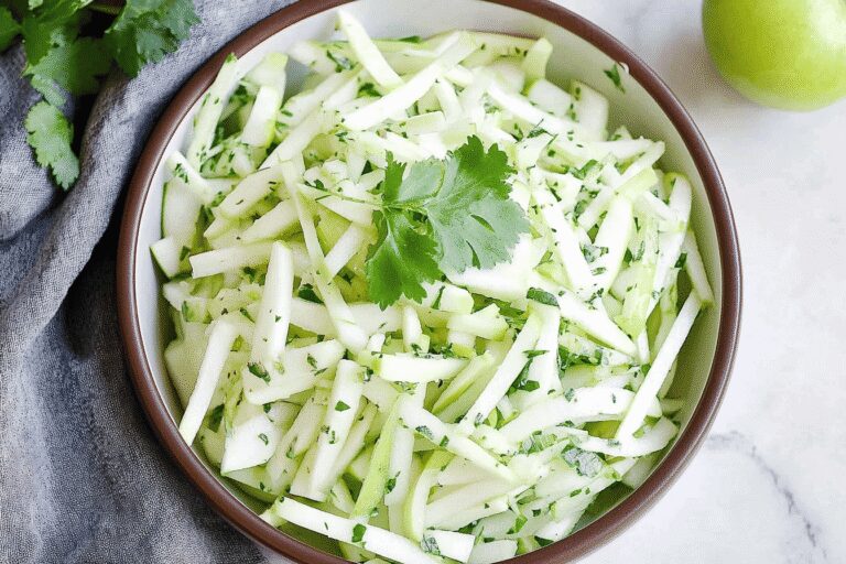 Apple Jicama Slaw