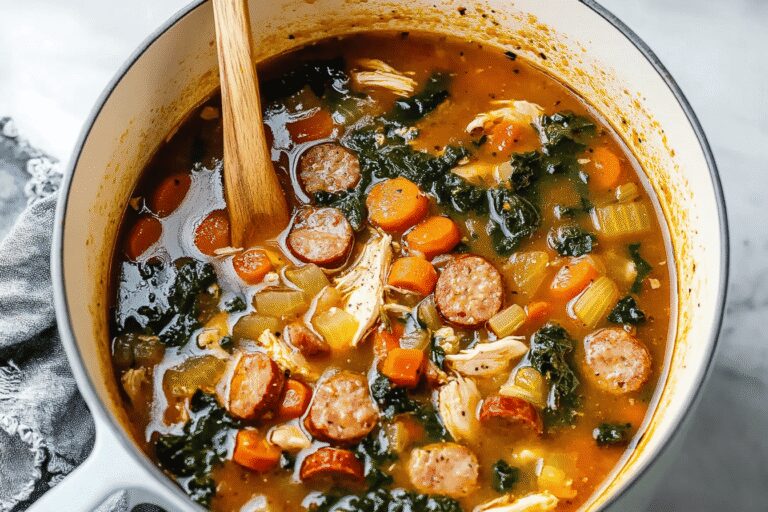 Chicken Sausage Soup