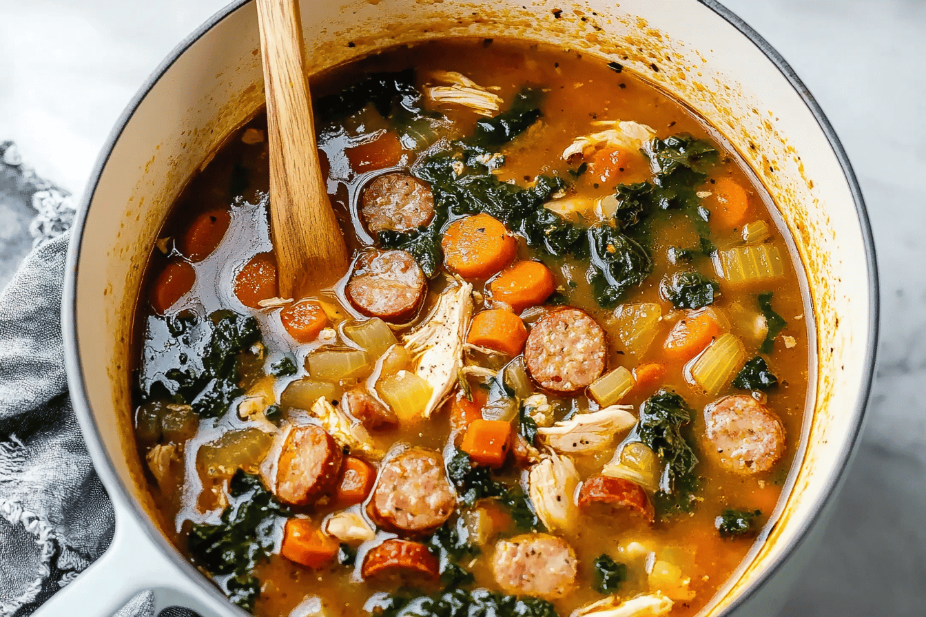 Chicken Sausage Soup