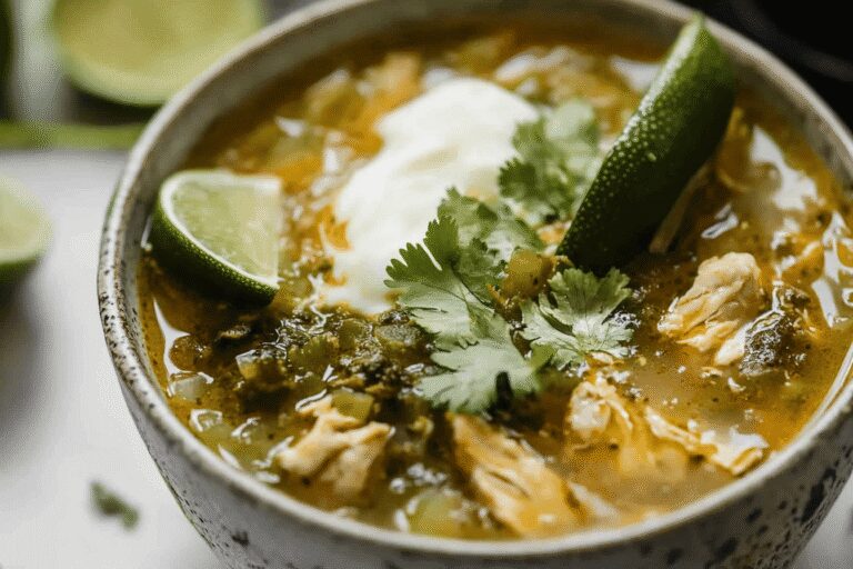 Green Chicken Chili Soup