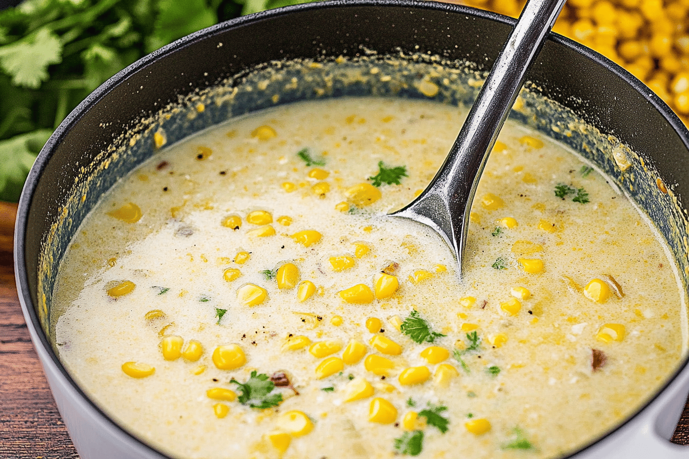 Mexican Street Corn Soup