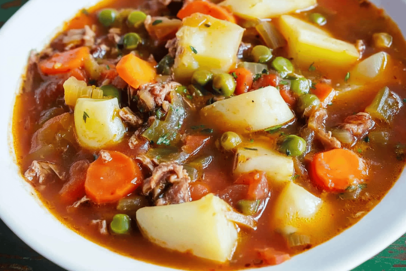 Old Fashioned Vegetable Beef Soup