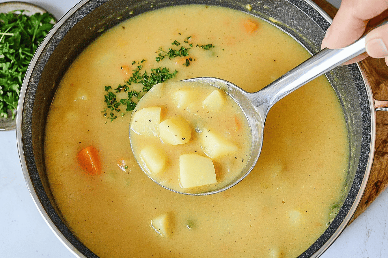 Vegan German Potato Soup