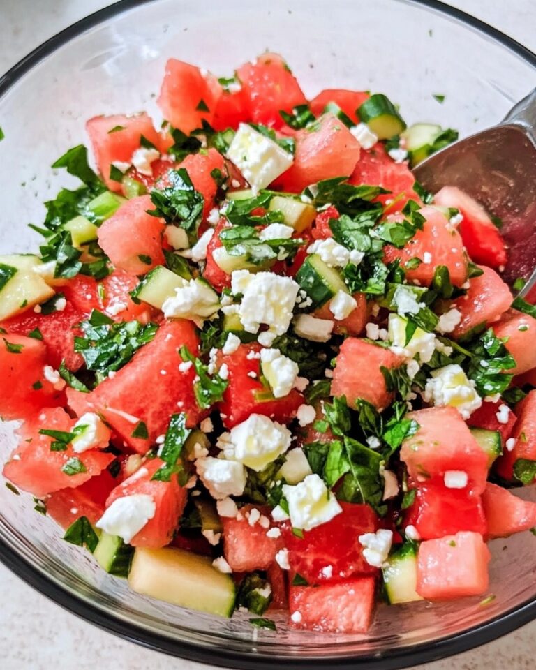 Watermelon Feta Mint Salad: The Ultimate Comfort Food