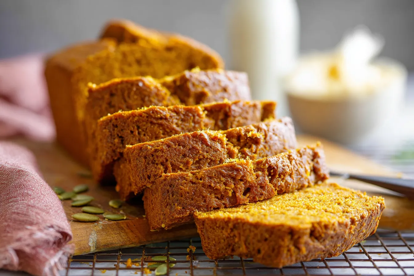BEST Healthy Pumpkin Bread