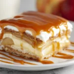 Caramel Apple Eclair Cake