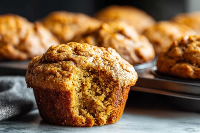 HEALTHY PUMPKIN BANANA MUFFINS