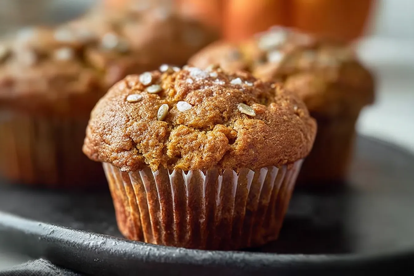 Healthy Pumpkin Muffins with No Refined Sugar