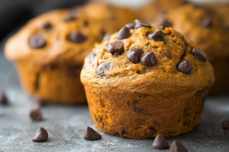 Pumpkin Chocolate Chip Muffins