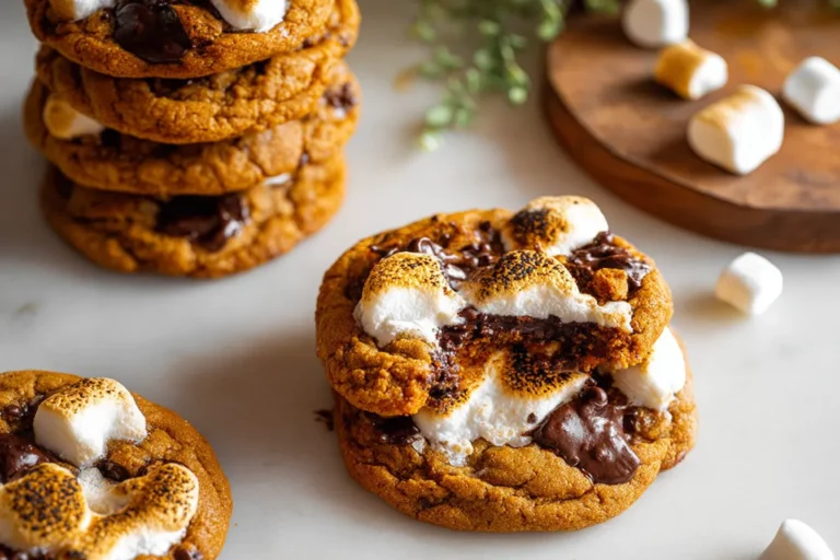 Pumpkin S’mores Cookies