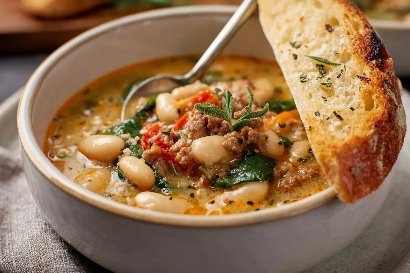 Tuscan White Bean Soup
