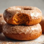 Baked Pumpkin Donuts with Cinnamon Sugar