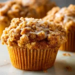 Bakery Style Pumpkin Crumb Muffins