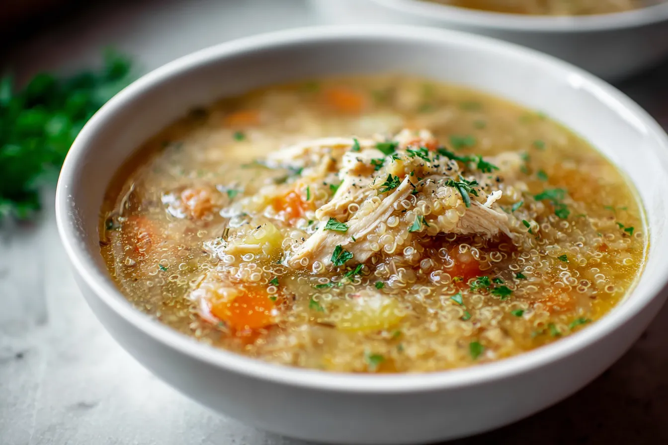 Chicken Quinoa Soup