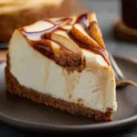 Creamy Apple Butter Cheesecake with Gingersnap Crust