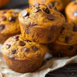 Easy Pumpkin Chocolate Chip Muffins