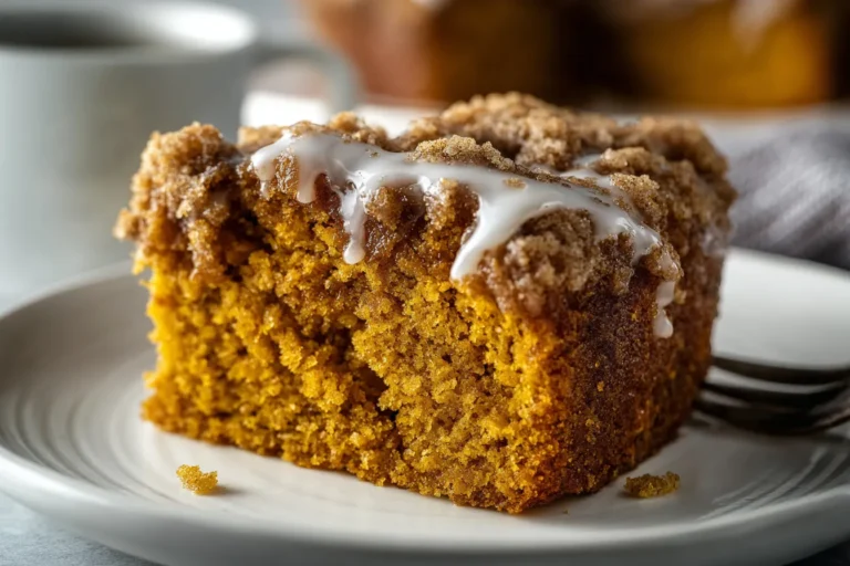 Easy Pumpkin Spice Coffee Cake