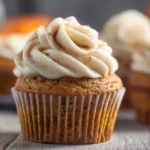 Easy Pumpkin Spice Cupcakes with Cream Cheese Swirl