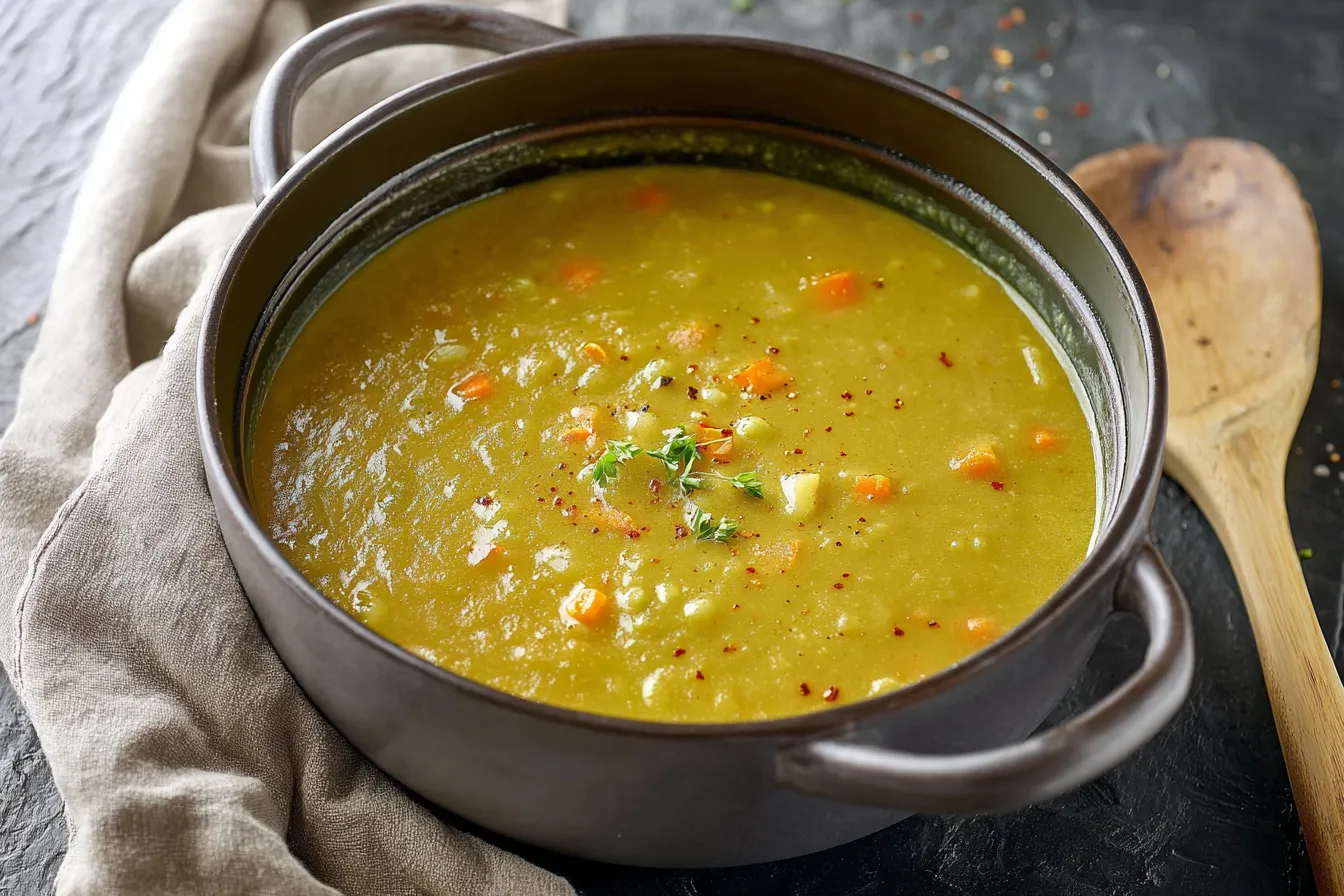 High Protein Classic Split Pea Soup