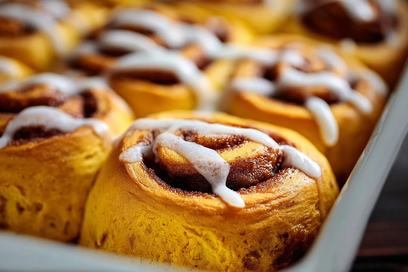 Pumpkin Cinnamon Rolls