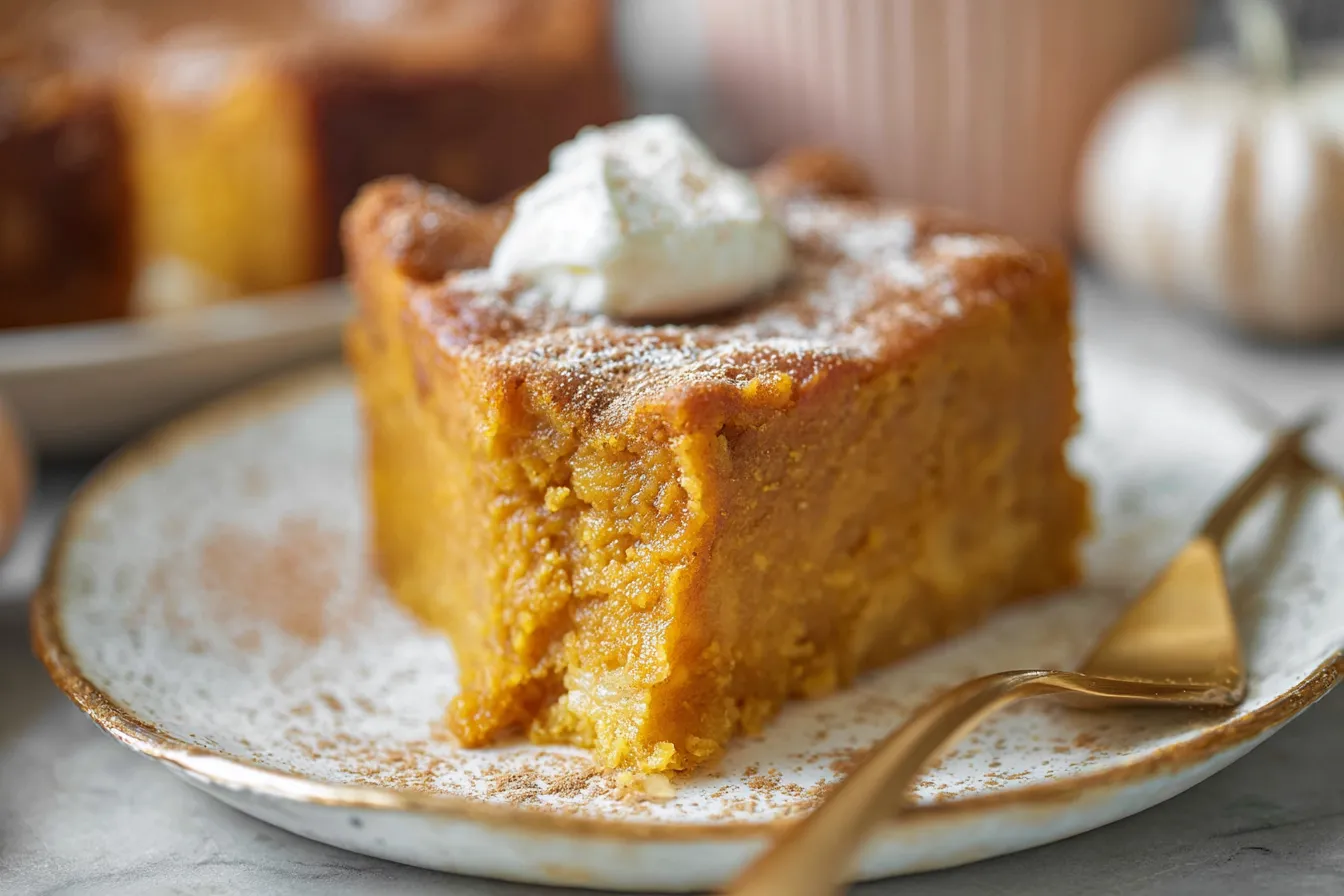 Pumpkin Gooey Butter Cake