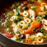 Sicilian Chicken Soup