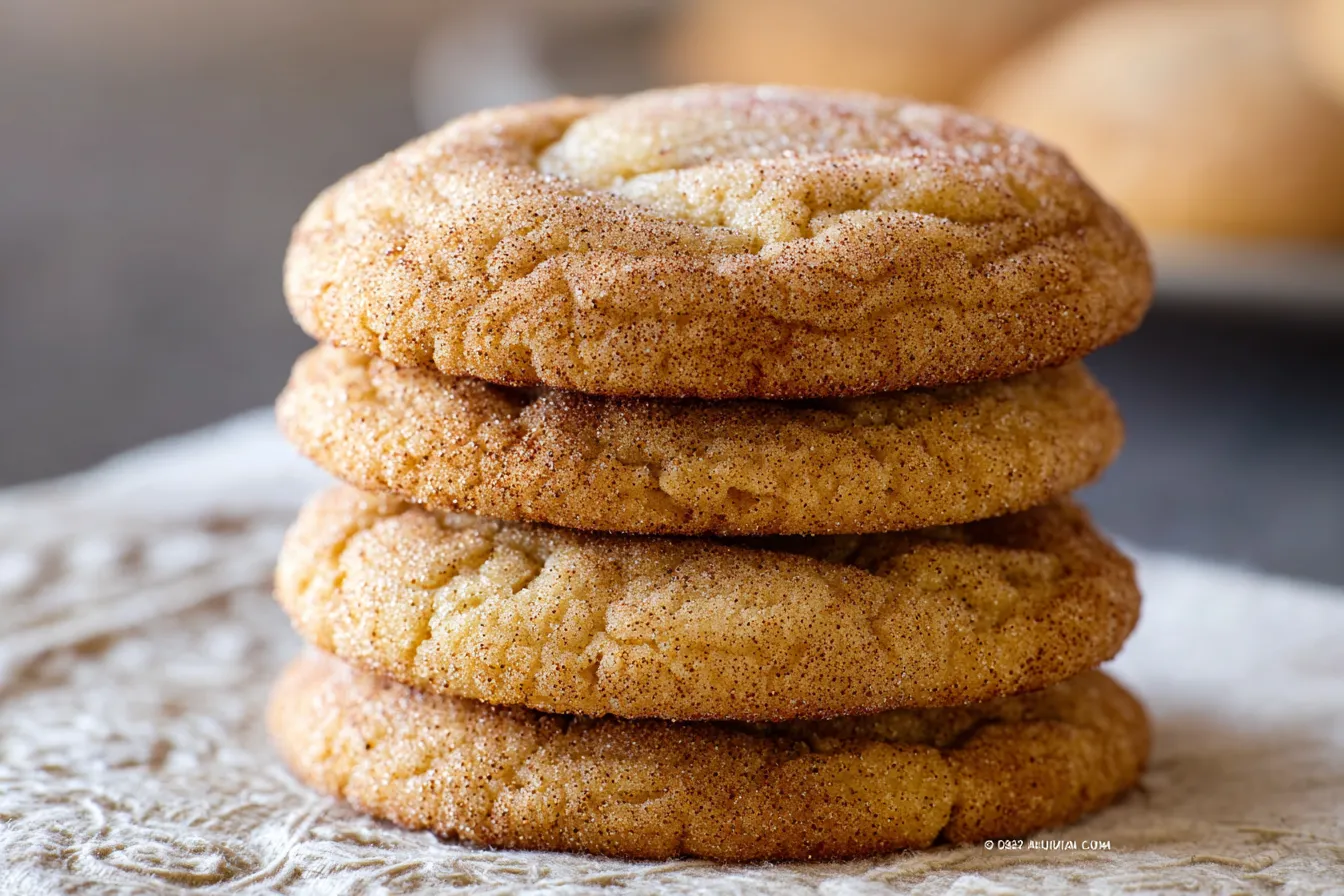 Soft & Chewy Maple Snickerdoodles