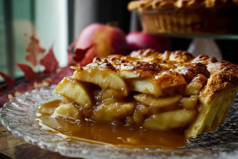 Caramelized Toffee Apple Pie