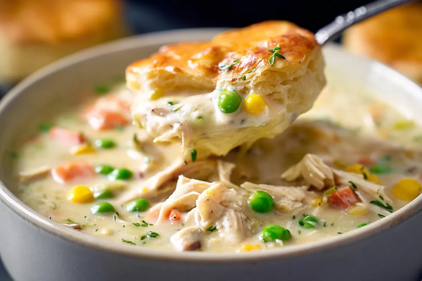 Creamy Chicken Pot Pie Soup