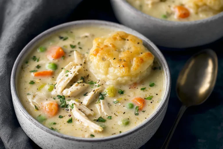 Easy Chicken Pot Pie Soup Recipe