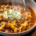 Easy Lasagna Soup