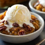 Easy Pumpkin Cobbler with Buttery Pecan Topping