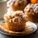 Easy Pumpkin Coffee Cake Muffins