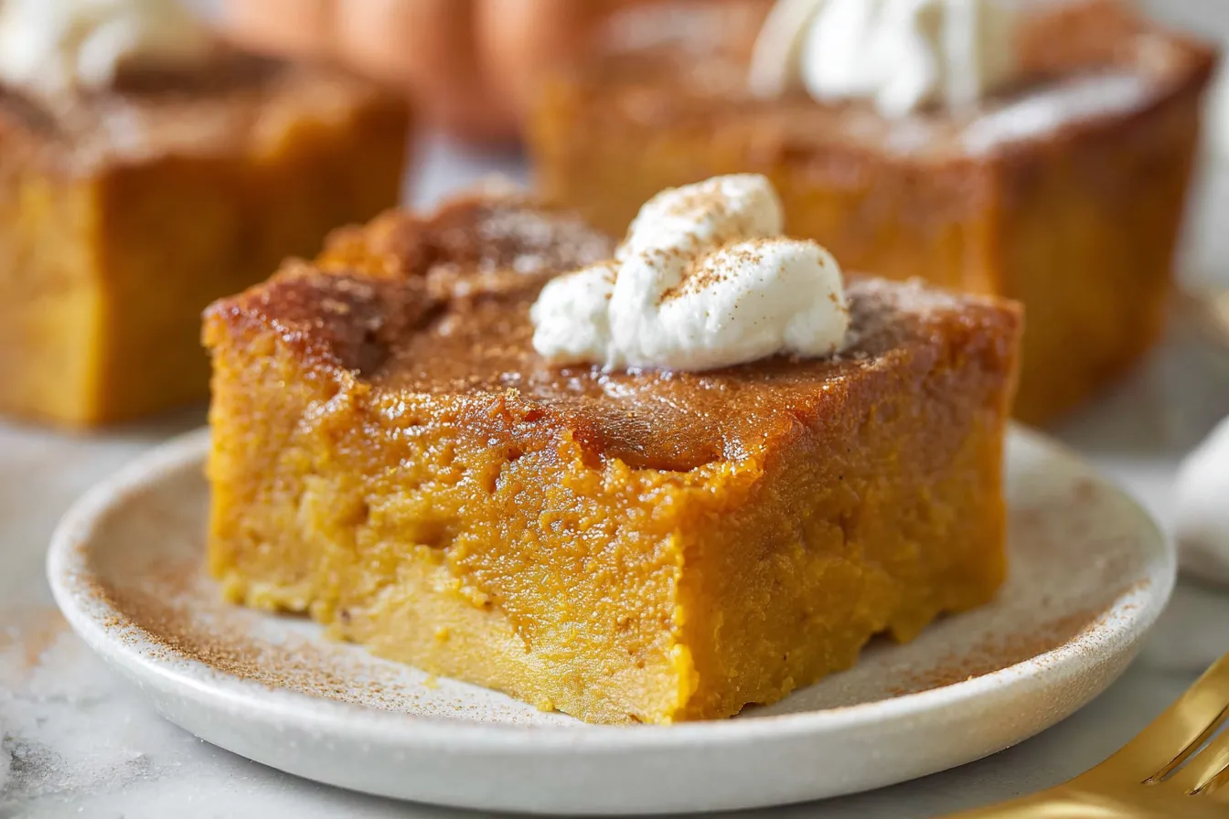 Easy Pumpkin Gooey Butter Cake