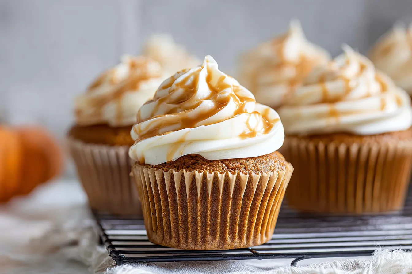 Easy Pumpkin Spice Cupcakes
