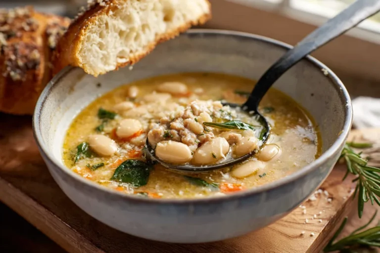 Quick Tuscan White Bean Soup