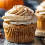 The Best Cinnamon Frosted Pumpkin Cupcakes