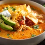 The Best Creamy Chicken Tortilla Soup