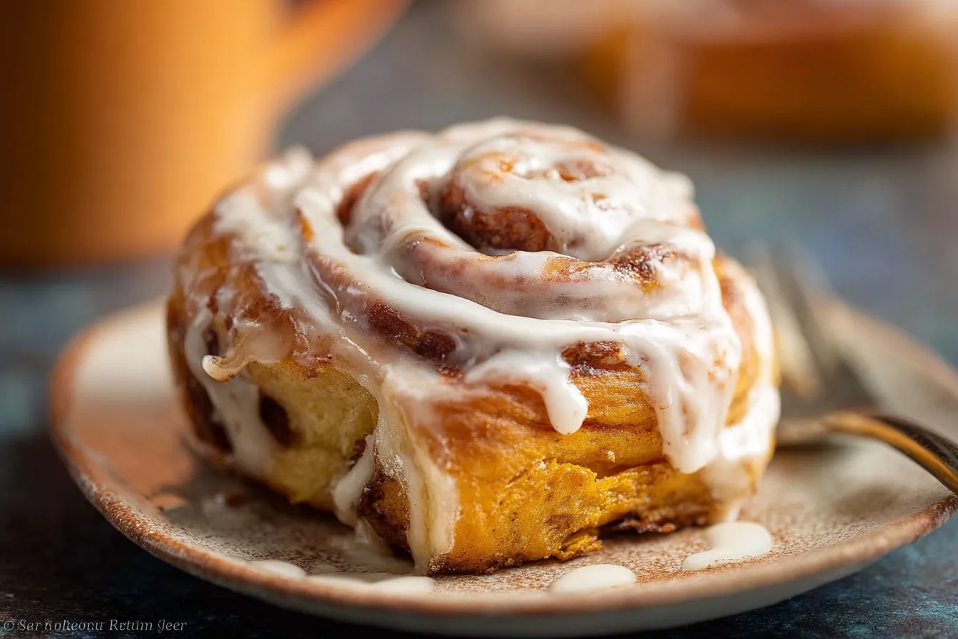 The Best Pumpkin Spice Cinnamon Rolls