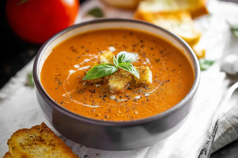 The Best Roasted Tomato Basil Soup