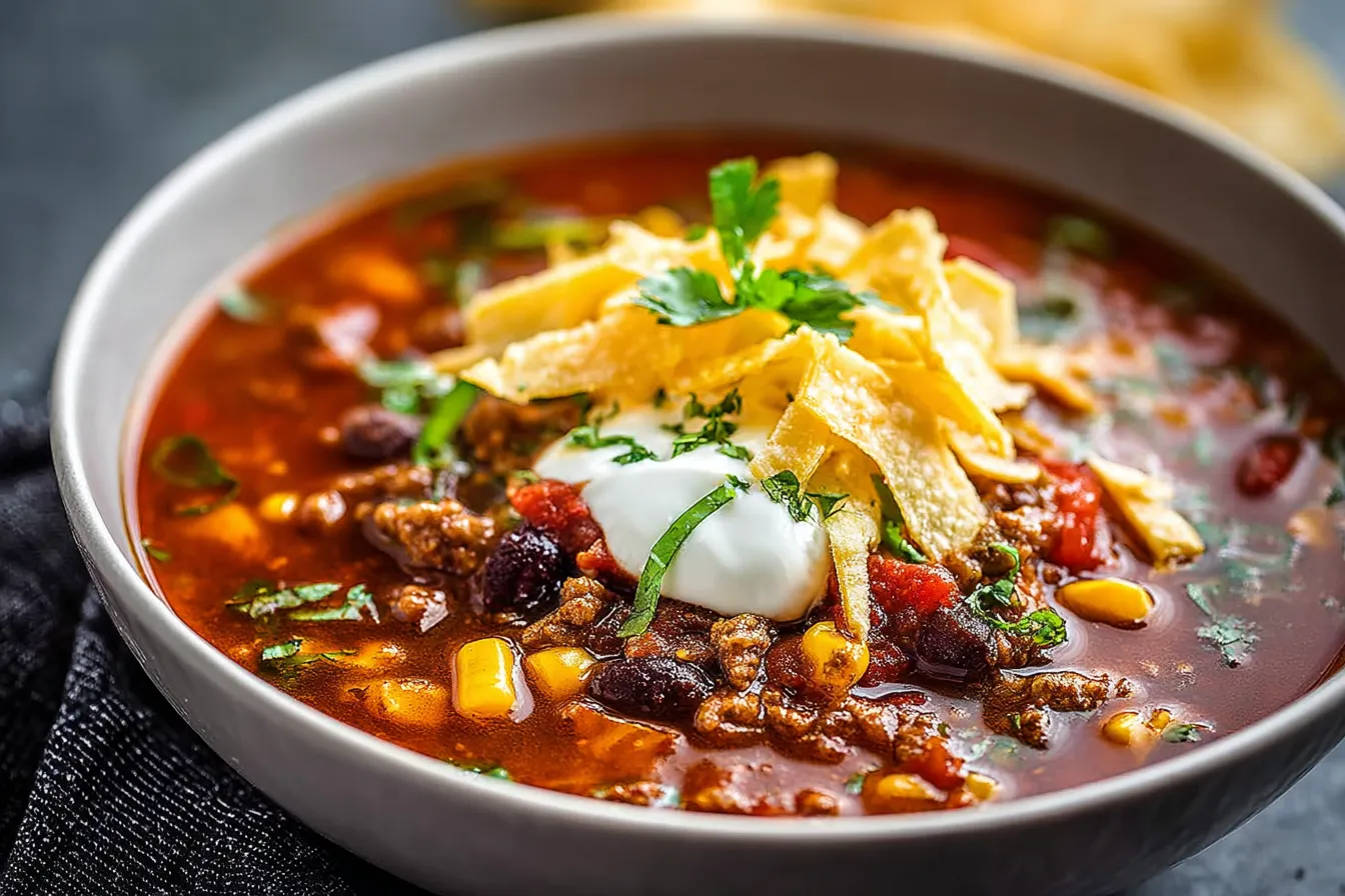 The Best Taco Soup Ever