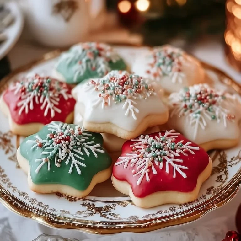 Assorted Italian Christmas Cookies on a festive table
