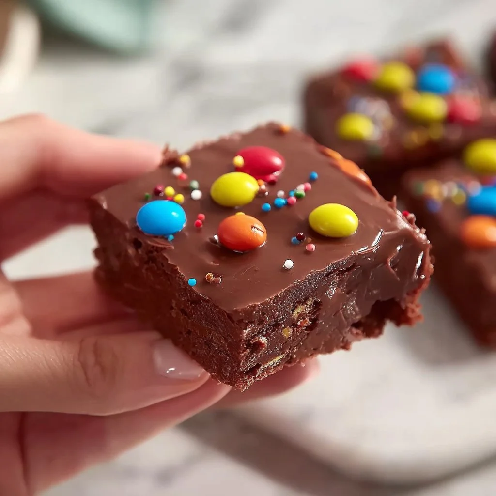 Delicious healthy-ish cosmic brownies for a guilt-free dessert option