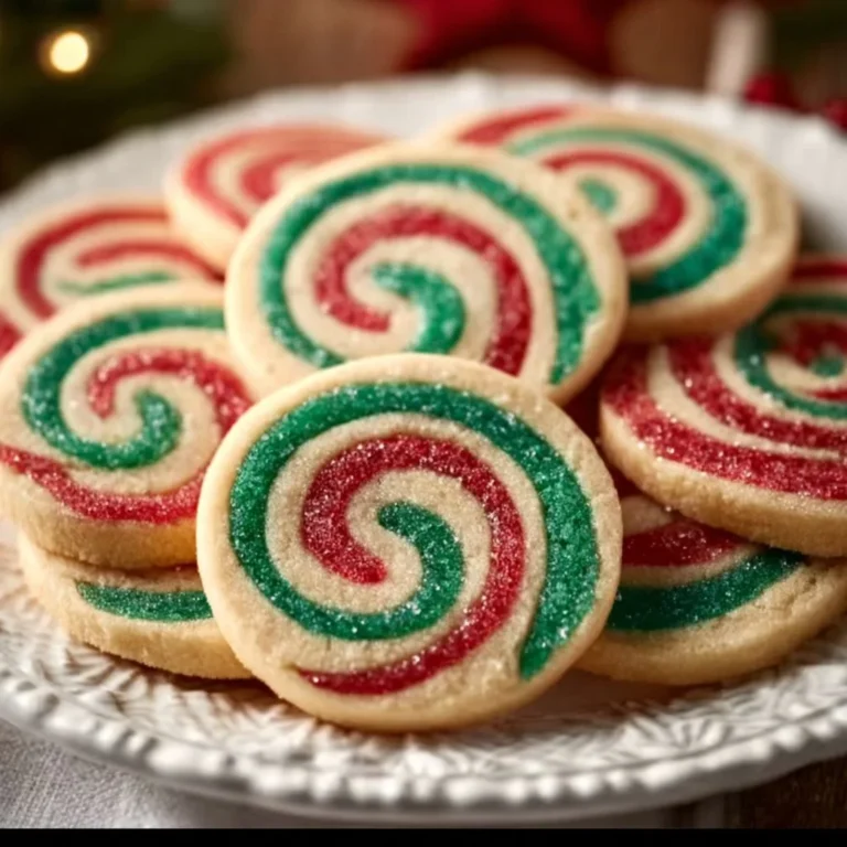 Delicious Perfect Christmas Pinwheel Cookies decorated for holiday celebrations.