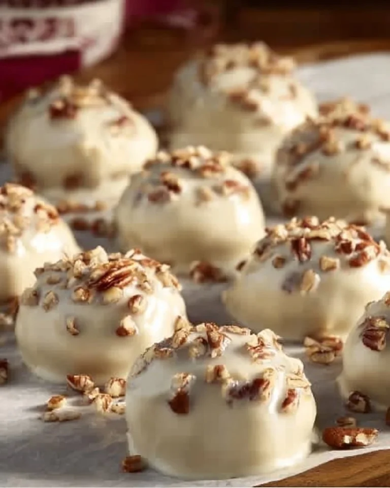 Delicious homemade Vanilla Pecan Pralines with a nutty pecan topping.