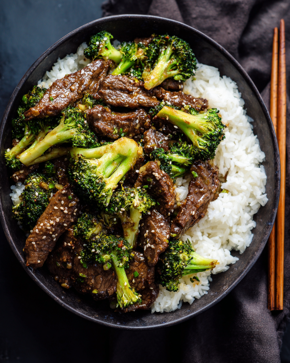 Chinese Beef and Broccoli (One Pan Take-Out)