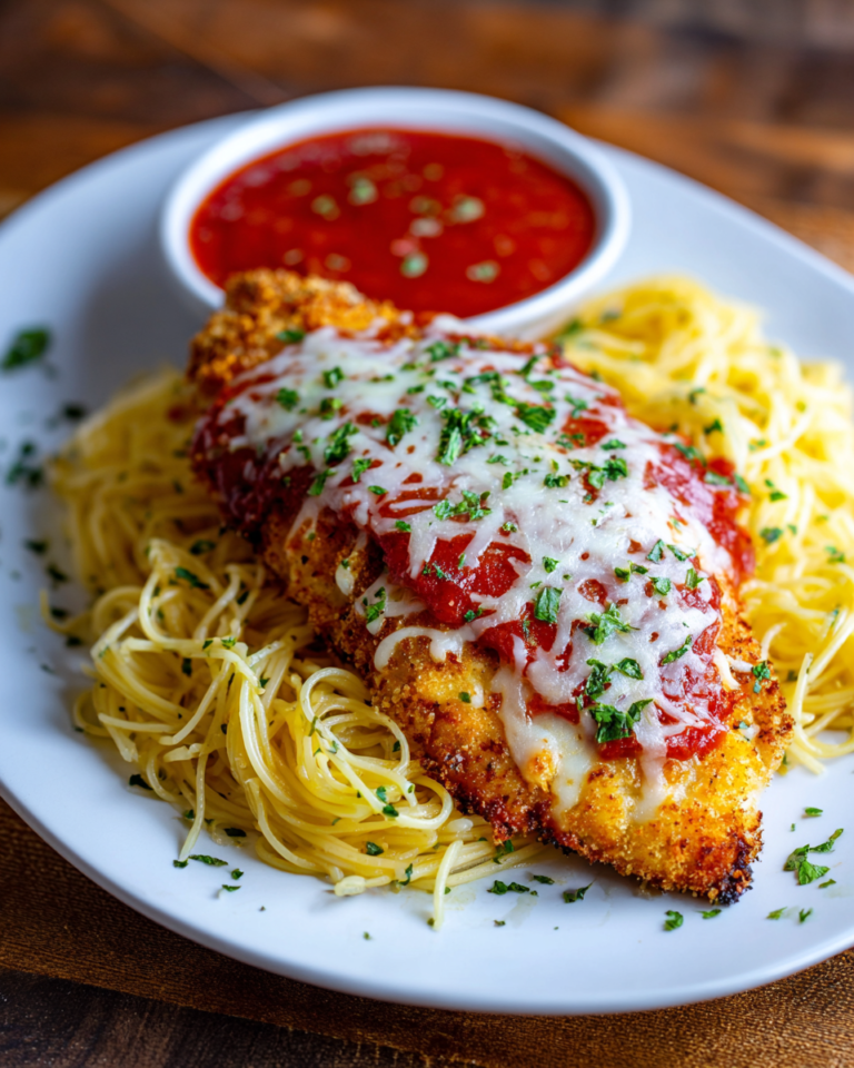 Easy Crispy Chicken Parmesan Recipe