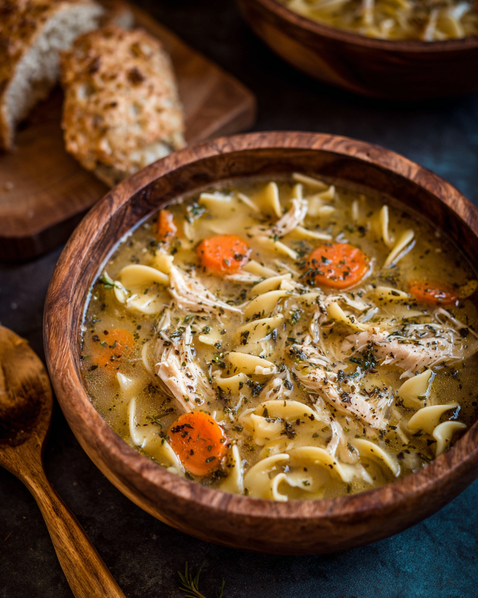 Homestyle Chicken Noodle Soup | A Classic Recipe Packed With Flavor!
