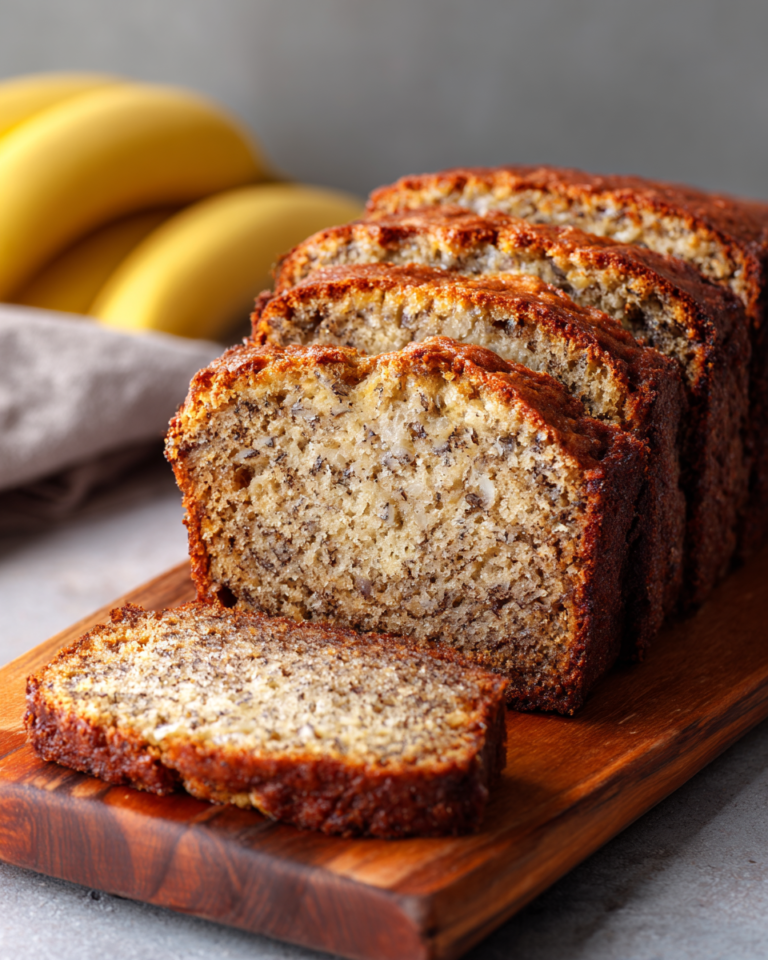 Moist Banana Bread Recipe