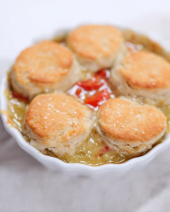 Easy Chicken Pot Pie with Biscuits | I Heart Recipes